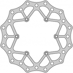 DELTA BRAKING TARCZA HAMULCOWA PRZÓD SUZUKI RM 125 '88-10, RM 250 '88-10, DRZ 250 '01-07, YAMAHA YZ 125 '01-16, YZ/YZF/WR 250 '0