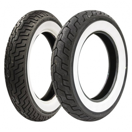 DUNLOP OPONA MU85B16 D402 77H TL WWW BIAŁY BOK HARLEY-DAVIDSON TYŁ DOT 15/2023