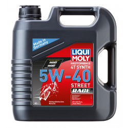 LIQUI MOLY OLEJ SILNIK MOTORBIKE 4T SYNTH 5W40 RACE 4L