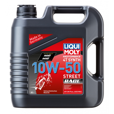 LIQUI MOLY OLEJ SILNIK MOTORBIKE 4T SYNTH 10W50 RACE 4L