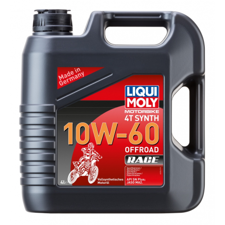 LIQUI MOLY OLEJ SILNIK MOTORBIKE 4T SYNTH 10W60 OFFROAD RACE 4L