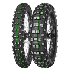 MITAS OPONA 110/90-19 TERRA FORCE MX-SM 62M TT SUPER LIGHT (ZIELONY PASEK) TYŁ DOT 17/2023 (226607)