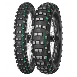 MITAS OPONA 90/100-21 TERRA FORCE-EF 57R TT SUPER LIGHT FIM (ZIELONY PASEK) PRZÓD DOT 18/2023 (26744)