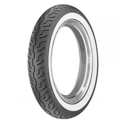 DUNLOP OPONA 120/90-18 K177 65H TL WWW BIAŁY BOK PRZÓD DOT 14/2023