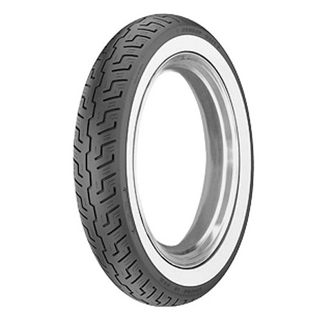 DUNLOP OPONA 120/90-18 K177 65H TL WWW BIAŁY BOK PRZÓD DOT 14/2023