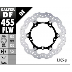 GALFER TARCZA HAMULCOWA PRZÓD YAMAHA MT 07 (ABS) '14-'20 TRACER GT '16- SRX 700 '15- XTZ 700 TENERE '19-23 (WAVE FLOATING) (280X