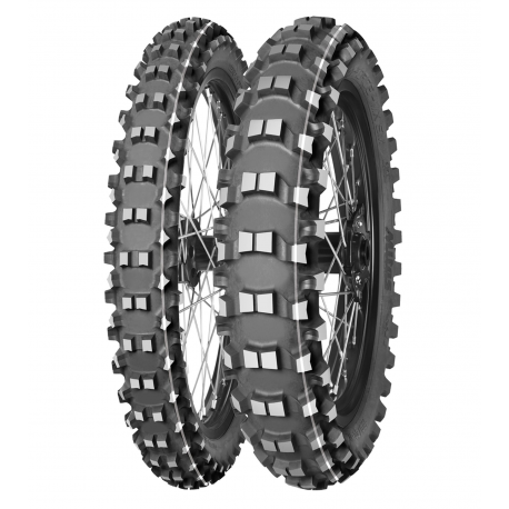 MITAS OPONA 80/100-12 TERRA FORCE MX-SM SOFT/MEDIUM WIN FRIC 50M TT TYŁ (BIAŁY PASEK) DOT 2023 (DOT:DJDT) (26009)