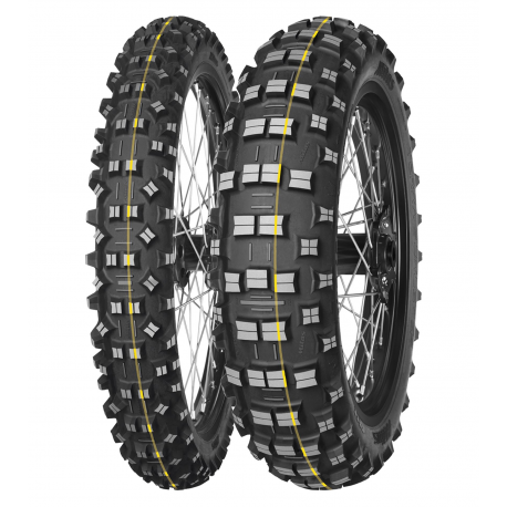 MITAS OPONA 120/90-18 TERRA FORCE-EF SUPER 65R TT (ŻÓŁTY PASEK) TYŁ DOT 20/2023 (26405) (oferta specjalna)