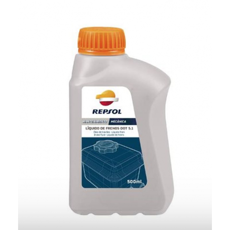 REPSOL PŁYN HAMULCOWY LIQUIDO DE FRENOS DOT-5.1 500ML (25) (ZASTĘPUJE RP701B96)