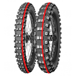 MITAS OPONA 90/90-14 TERRA FORCE-MX MH PITCROSS MEDIUM HARD (CZERWONY PASEK) TT 46M NHS PRZÓD DOT 2023 (DOT:TDDT) (460055)