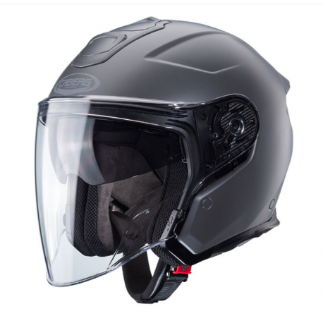 CABERG KASK OTWARTY JET OTWARTY FLYON II MATT GREY KOLOR SZARY MAT ROZMIAR L