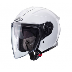 CABERG KASK OTWARTY JET OTWARTY FLYON II WHITE KOLOR BIAŁY POŁYSK ROZMIAR S