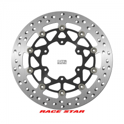 NG 2023/12 TARCZA HAMULCOWA PRZÓD RACE STAR PREMIUM SUZUKI GSX-R 1000 '17-'22 (320X102X5MM) (6X8,25MM) PŁYWAJĄCA (ŚRODEK ALUMINI