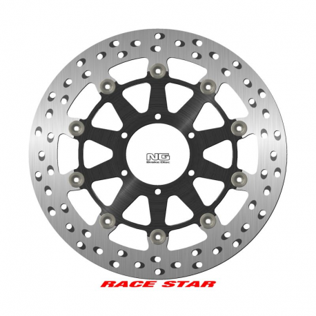 NG 2023/12 TARCZA HAMULCOWA PRZÓD RACE STAR PREMIUM BMW S 1000R '21, S 1000RR '19, S 1000XR '20 (320X80,2X5MM) (6X8,25MM) PŁYWAJ