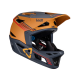 LEATT (2023) KASK ROWEROWY MTB GRAVITY 4.0 V23 HELMET SUEDE KOLOR CZARNY/RDZAWY ROZMIAR L (59-60 cm)