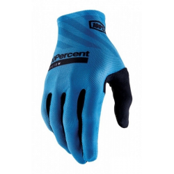 100%, rukavice MX/MTB Celium Slate Blue, barva modrá/bílá, velikost M