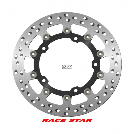 NG 2023/12 TARCZA HAMULCOWA PRZÓD RACE STAR PREMIUM KAWASAKI NINJA 400 / Z 400 '18-'22, ZX-25R '21-'22 (310X141,75X5MM) (5X10,25