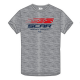 SCAR RACING KOSZULKA T-SHIRT Z LOGIEM SCAR KOLOR SZARY ROZMIAR XL