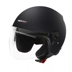 NOX KASK OTWARTY JET N608 KOLOR CZARNY MAT ROZMIAR M