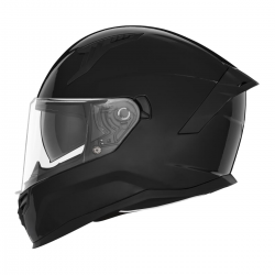 NOX KASK INTEGRALNY (FULL FACE) Z BLENDĄ N401 KOLOR CZARNY POŁYSK ROZMIAR XS