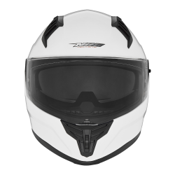 NOX KASK INTEGRALNY (FULL FACE) Z BLENDĄ N401 KOLOR BIAŁY POŁYSK ROZMIAR XS