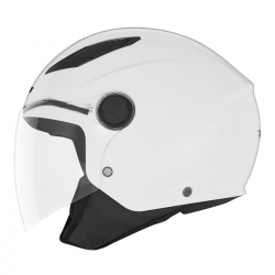 NOX KASK OTWARTY JET N710 KID / JUNIOR (DZIECIĘCY) KOLOR BIAŁY POŁYSK ROZMIAR L