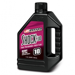 MAXIMA NOWY TOWAR OLEJ DO CENTRALNEGO AMORTYZATORA RACING SHOCK FLUID HEAVY 130/390 10WT 946ML (1 LITR) (12) (AKC)