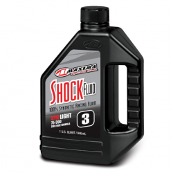 MAXIMA NOWY TOWAR OLEJ DO CENTRALNEGO AMORTYZATORA SYNTHETIC RACING SHOCK FLUID LIGHT 3WT 946 ML (1 LITR) (12) (AKC)