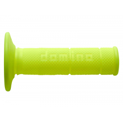 DOMINO MANETKI (GRIPY) OFF ROAD JEDNOSKŁADNIKOWE ULTRA SOFT KOLOR ŻÓŁTY FLUO