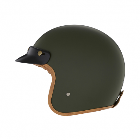 NOX KASK OTWARTY JET N243 SOLID KOLOR KHAKI MAT ROZMIAR M