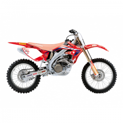 Blackbird, sada polepů, Honda CRF 450 '05-'08 REPLICA TEAM HRC 23