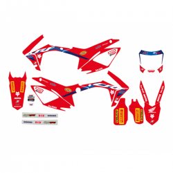 Blackbird, sada polepů, Honda CRF 250R '14-'17, CRF 450R '13-'16 REPLICA TEAM HRC 23