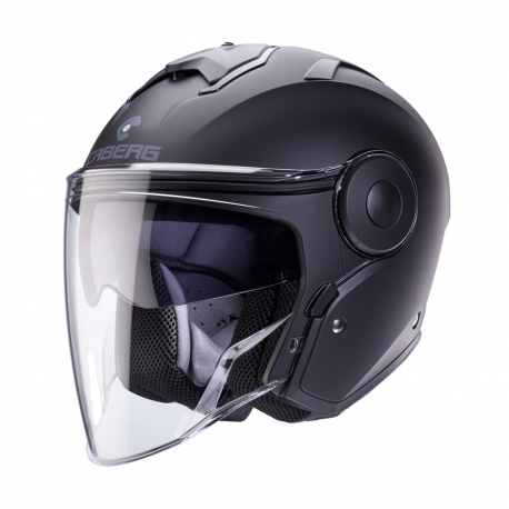 CABERG KASK OTWARTY JET Z BLENDĄ MODEL SOHO KOLOR CZARNY MAT ROZMIAR XL