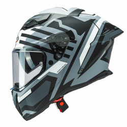 CABERG KASK INTEGRALNY Z BLENDĄ MODEL DRIFT EVO II HORIZON KOLOR SZARY/CZARNY/BIAŁY MAT ROZMIAR S