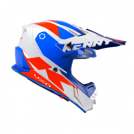 KENNY RACING KASK CROSS/ENDURO MODEL TRACK PATRIOT KOLOR NIEBIESKI/BIAŁY/CZERWONY ROZMIAR XL ( 61- 62 CM )