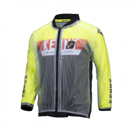 KENNY RACING KURTKA PRZECIWDESZCZOWA KOLOR TRANSPARENTNY/CZARNY ROZMIAR XL