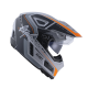 KENNY RACING KASK ADVENTURE MODEL EXPLORER GREY KOLOR CZARNY/SZARY/POMARAŃCZOWY ROZMIAR L (59 - 60 CM)