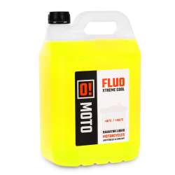 OMOTO, chladící kapalina 5L O! FLUO XTREME COOL +135 Ready to use (O!MOTO) (OLE-002) (-40 DO +135)