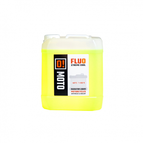 OMOTO PŁYN DO CHŁODNIC 10L O! FLUO XTREME COOL +135 GOTOWY DO UŻYCIA (O!MOTO) (OLE-003) (-40 DO +135)