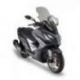 KAPPA SZYBA KYMCO XCITING 400I (13-17), XCITING S400I (18 - POTRZEBNY KIT D6112KITK ) 85,5 X 66 CM PRZEZROCZYSTA