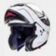 MT KASK (2021) SZCZĘKOWY FLIP-UP ATOM SOLID PEARL WHITE Z BLENDĄ KOLOR BIAŁY ROZMIAR S