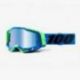 100 PROCENT (2021) FA20 RACECRAFT 2 GOGGLE FREMONT - MIRROR BLUE LENS GOGLE RACECRAFT 2 KOLOR NIEBIESKI/ZIELONY SZYBKA NIEBIESKI