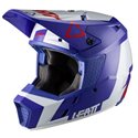 Leatt, přilba MX, model GPX 3.5 v20.2, Royal, granátová/bílá, velikost L