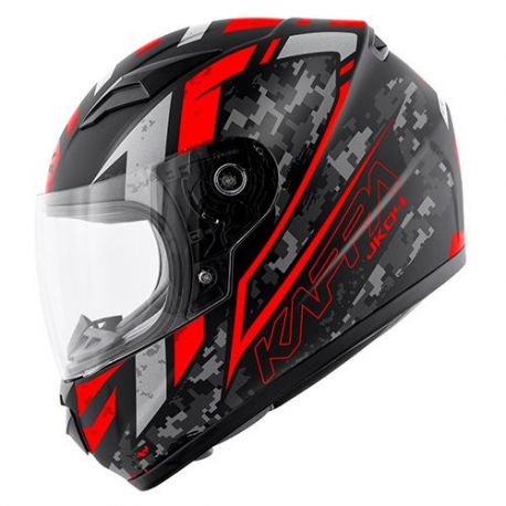 KAPPA KASK KJ04 BOOM PROX JUNIOR INTEGRALNY CZARNY / CZERWONY MATT S/50 - NOWOŚĆ 2021