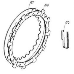 REKLUSE CORE MANUAL TORQDRIVE - YAMAHA WR450F (08-18), YFZ450 ATV (04-09), YFZ450 ATV (12-13), YFZ450 ATV (17), YFZ450R ATV (09-