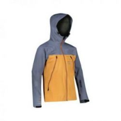 Leatt, cyklo bunda MTB Allmtn 5.0 Jacket Rust, barva rezavá/šedá, velikost L