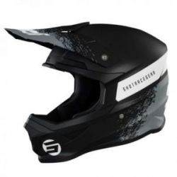 SHOT RACING (2022) KASK MOTO FURIOUS ROLL BLACK GREY MATT KOLOR CZARNY/SZARY ROZMIAR L