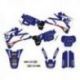 TECNOSEL KOMPLET NAKLEJEK (OKLEIN) + POKROWIEC/POSZYCIE NA SIEDZENIE YAMAHA YZ 125/250 '96-'01, REPLICA TEAM YAMAHA '98
