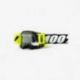 100 PROCENT (2022) ACCURI 2 YOUTH FORECAST (ROLL OFF) GOGGLE BLACK - CLEAR LENS - GOGLE ACCURI 2 YOUTH FORECAST KOLOR CZARNY/BIA