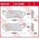 TRW LUCAS ZF KLOCKI HAMULCOWE KH281 SINTER HONDA FES 125/150 PANTHEON '98-'06, FES 250 FORESIGHT '98-'05 PRZÓD
